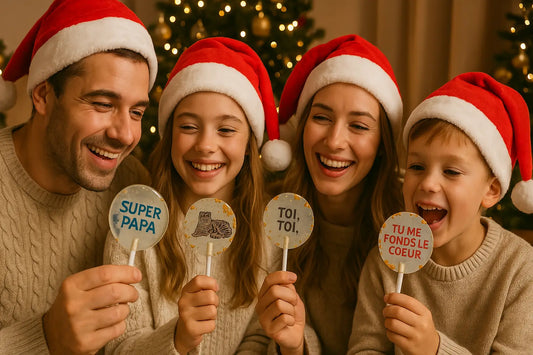 Les sucettes personnalisées, Cadeau entreprise Noël fun!