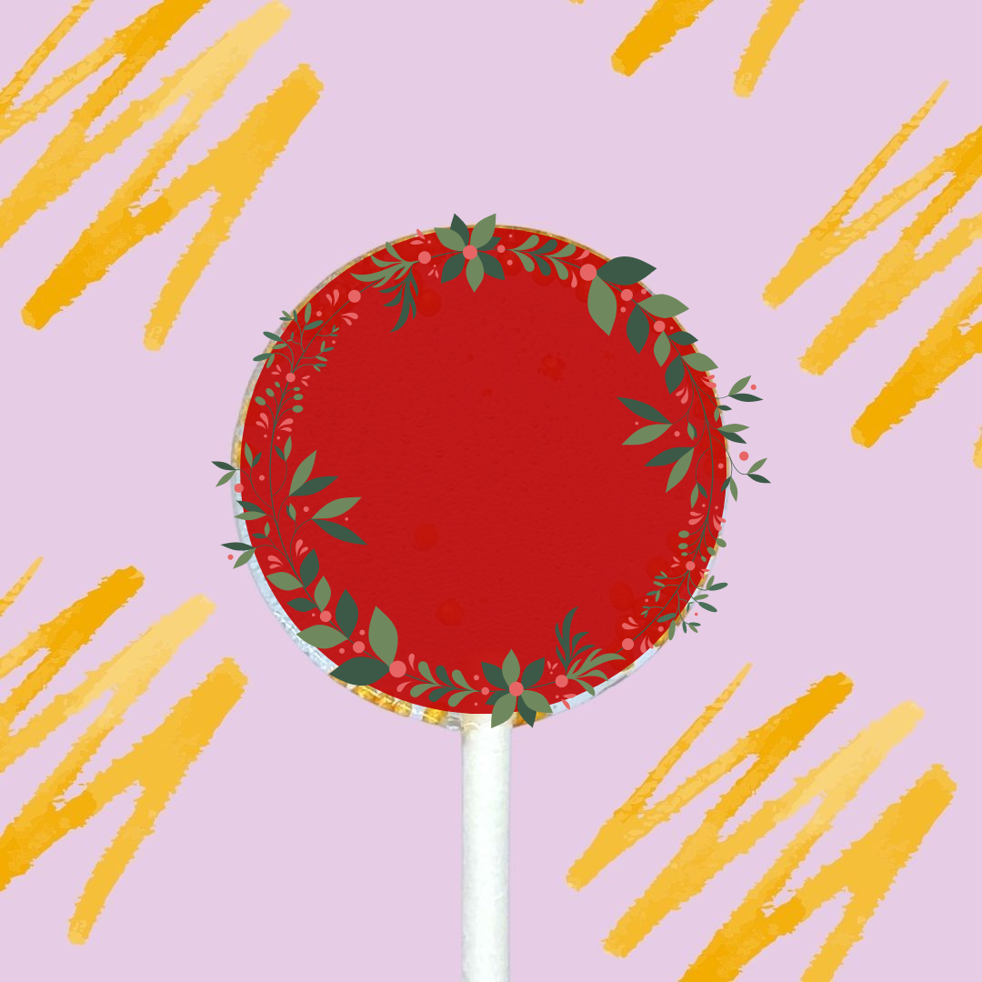 10 Sucettes Personnalisées - Noël (marque place)