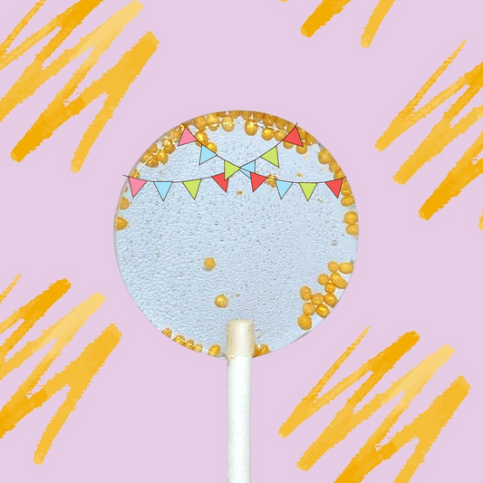 8 Sucettes Personnalisées - Fête