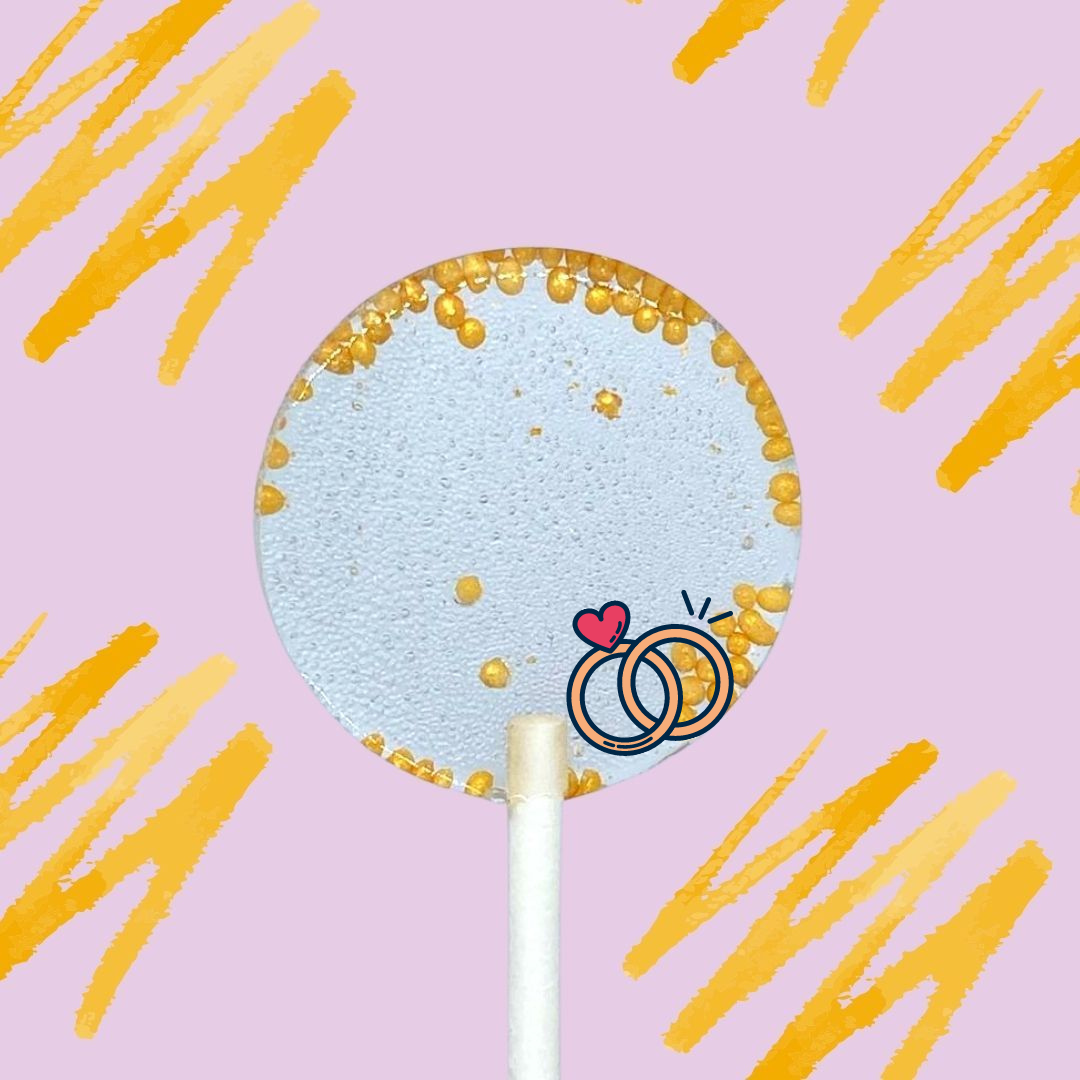 10 Sucettes Personnalisées - Bagues
