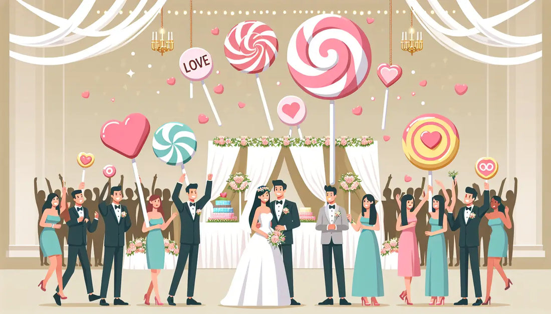 Comment les sucettes d'amour personnalisées peuvent élever votre célébration de mariage