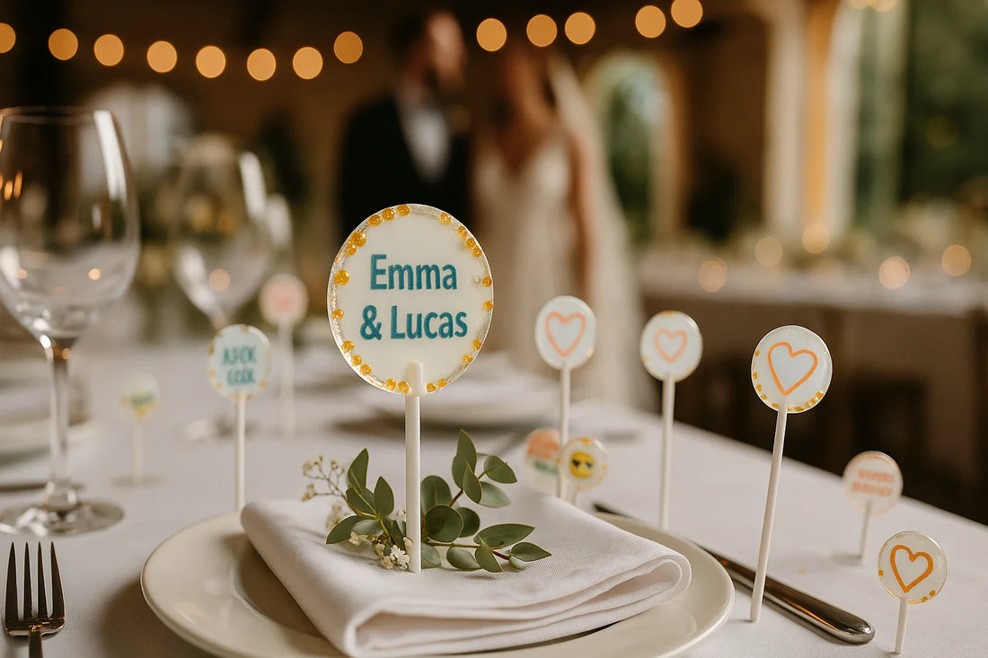 Sucettes personnalisées : le cadeau anniversaire mariage fun !
