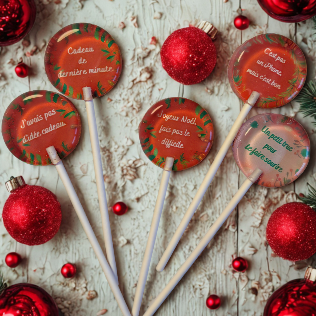 Pack Sucettes de Noël
