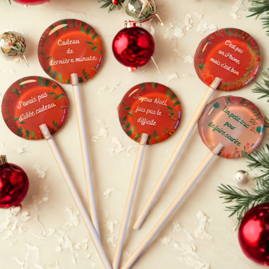 Pack Sucettes de Noël